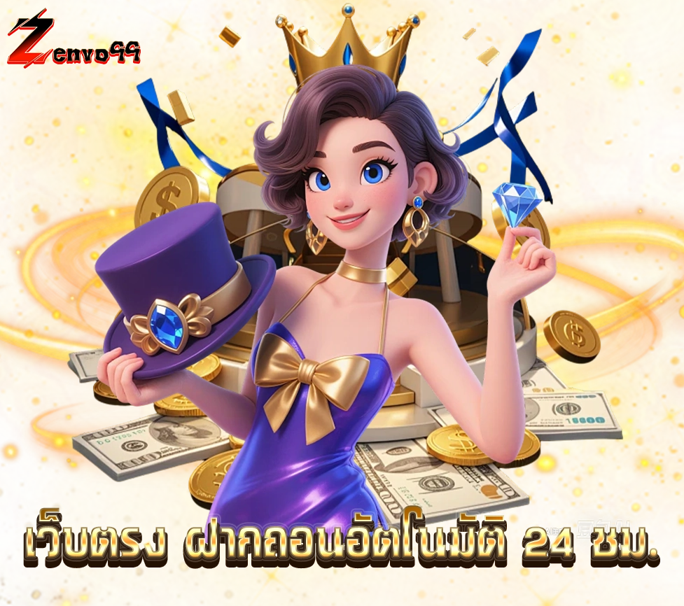 เว็บตรงฝากถอนออโต้ 24 ชม. เล่นง่ายจ่ายชัวร์ ZENVO99